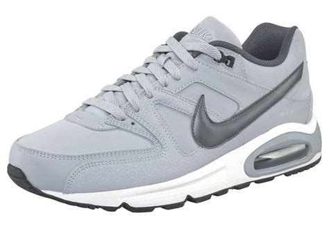 nike turnschuhe herren grau leder